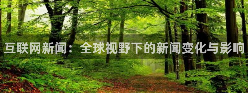 互联网新闻：全球视野下的新闻变化与影响
