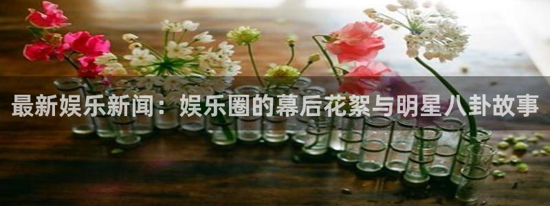 最新娱乐新闻：娱乐圈的幕后花絮与明星八卦故事