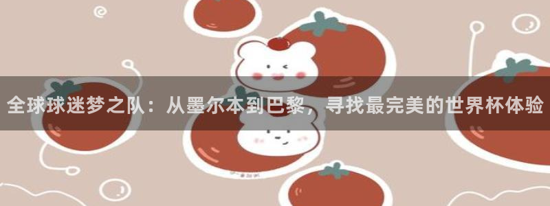 全球球迷梦之队：从墨尔本到巴黎，寻找最完美的世界杯体验