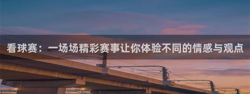 看球赛：一场场精彩赛事让你体验不同的情感与观点